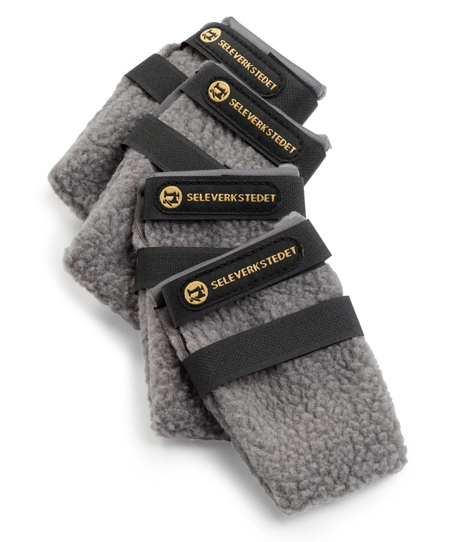 Seleverkstedet High Fleece Hundskor 4-pack