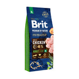 Brit Premium By Nature Adult XL för stora vuxna, Torrfoder 15kg