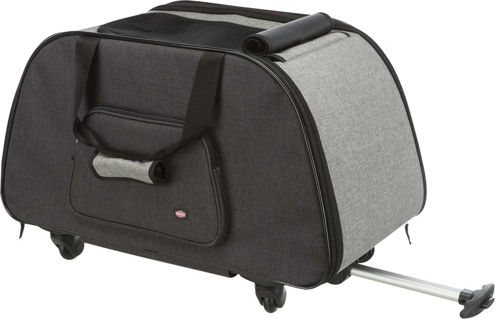 Trixie Transportväska Trolley Svart 34x43x67 cm