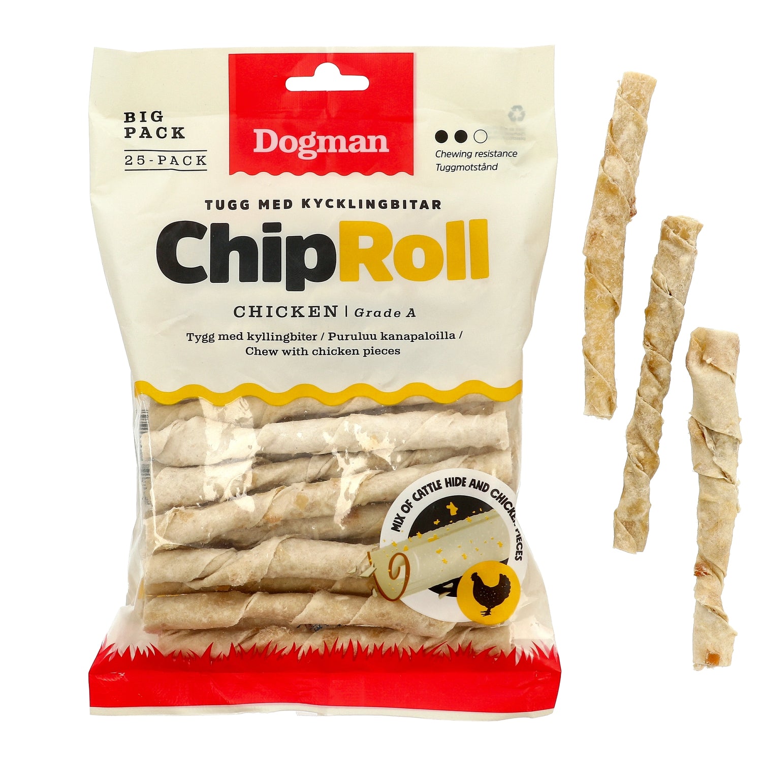 Dogman Chicken Chip Roll