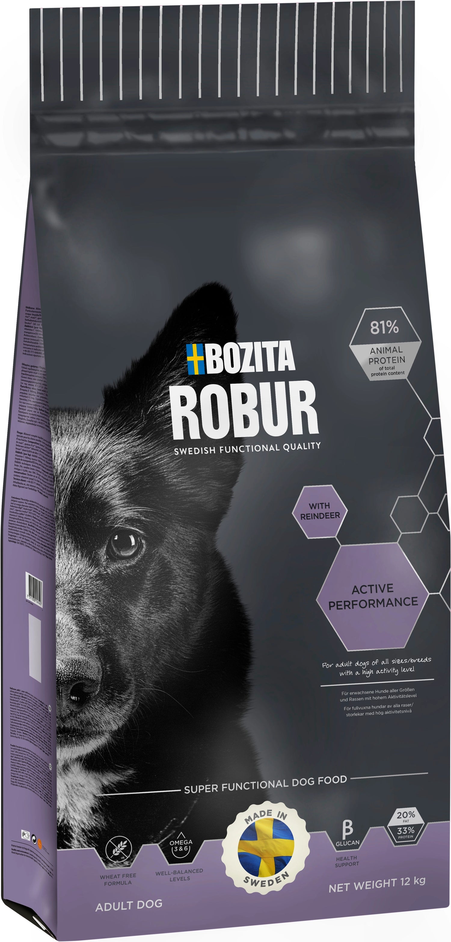 Bozita Active Performance Hundfoder 12 kg