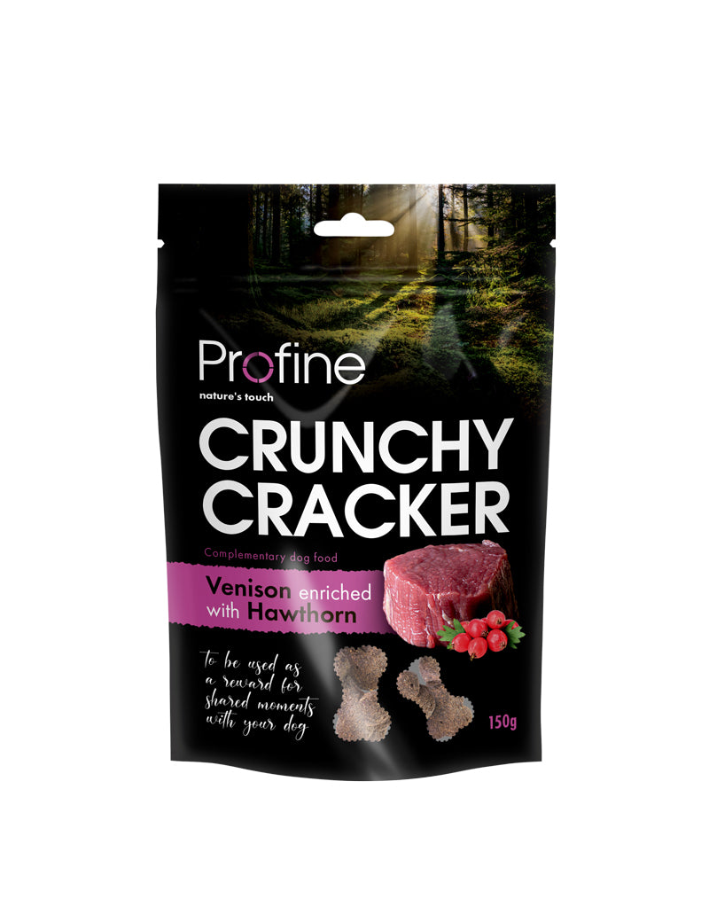 Profine Dog Crunchy Venison Hawthorn 150 g x 10 st