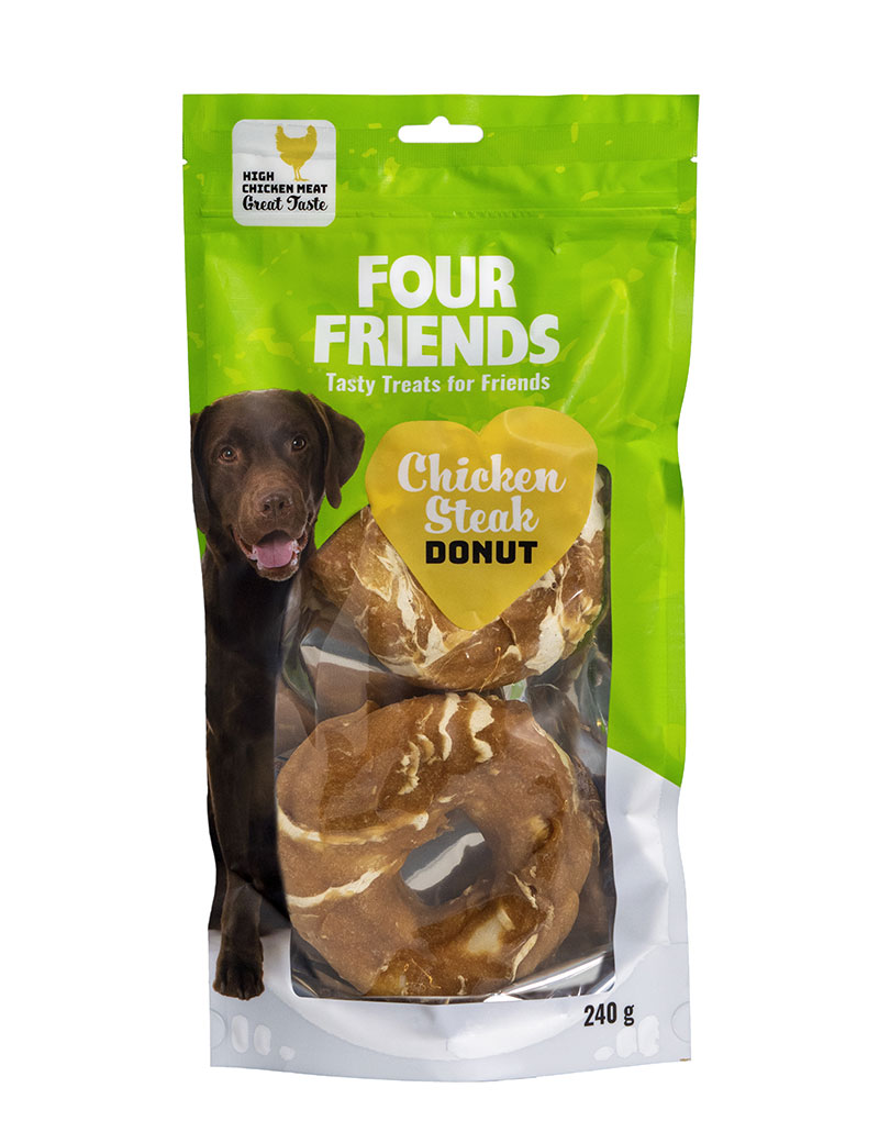 FourFriends Chicken Steak Donut 240 g