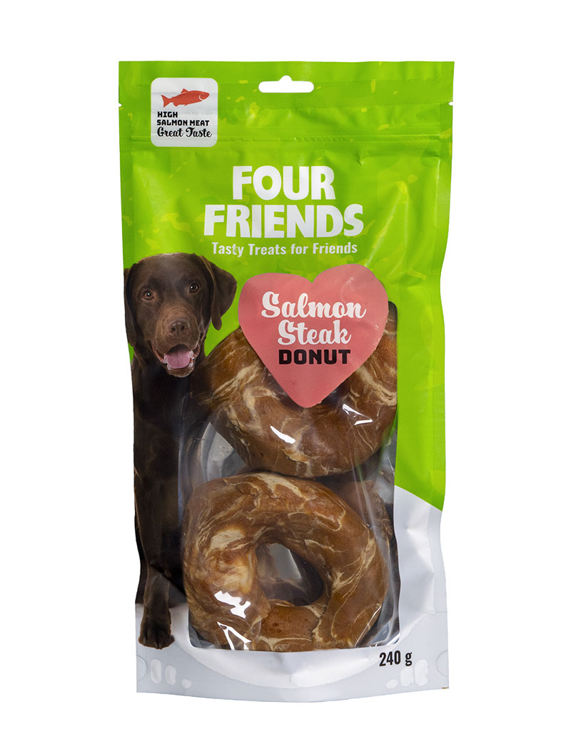 FourFriends Salmon Steak Donut 2-pack 10 st