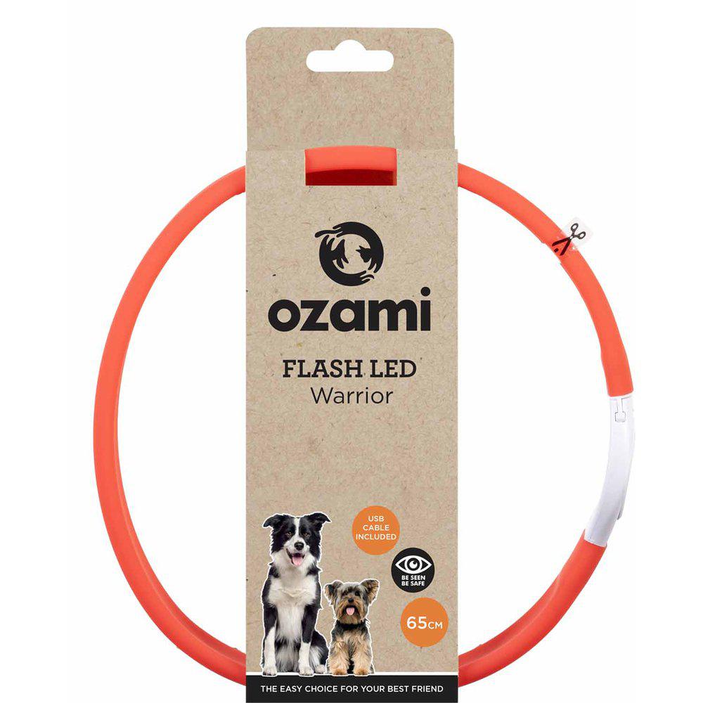 Ozami Halsband Flash Warrior Led 65cm