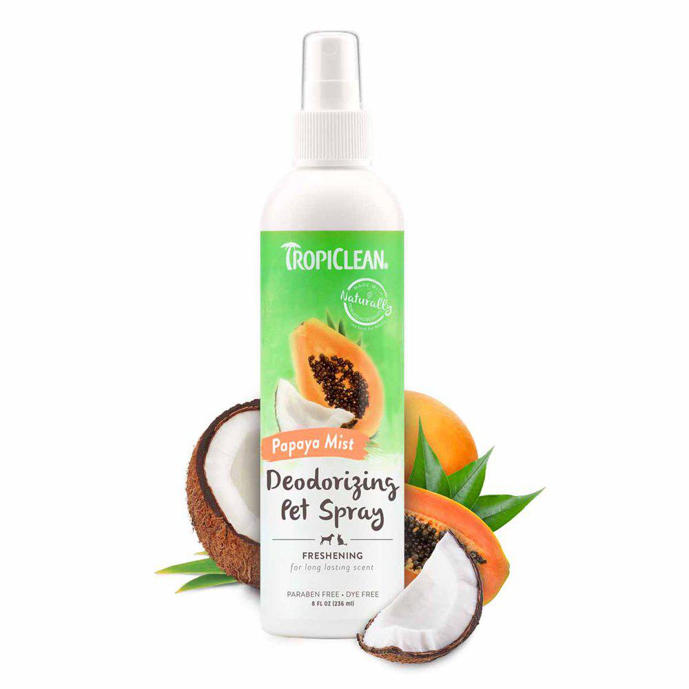 Tropiclean Papaya Mist Deodorizing Spray 236 ml