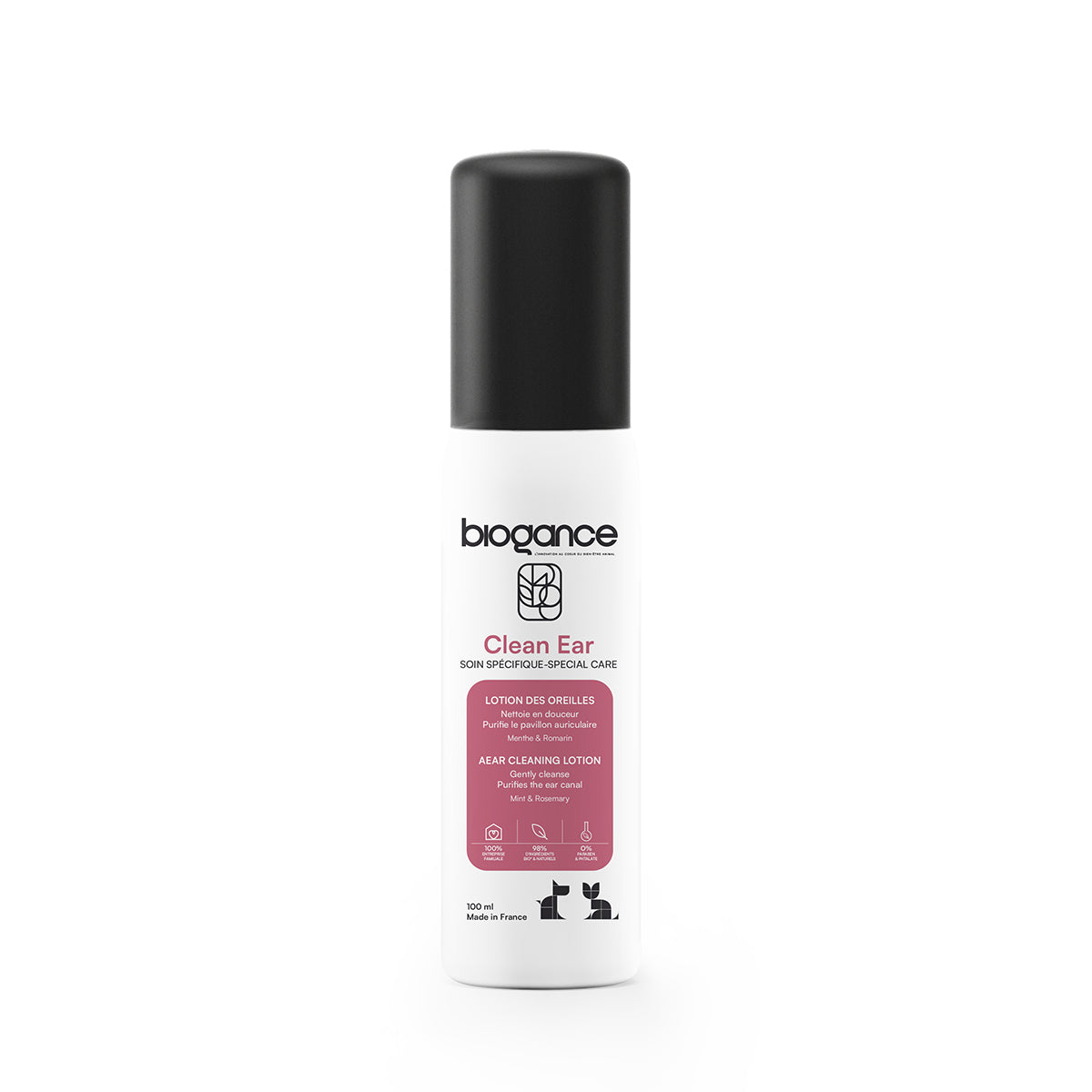 Biogance Clean Ears Dog Öronrengöring 100 ml