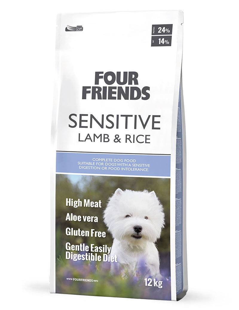 FourFriends Dog Sensitive Lamb & Rice