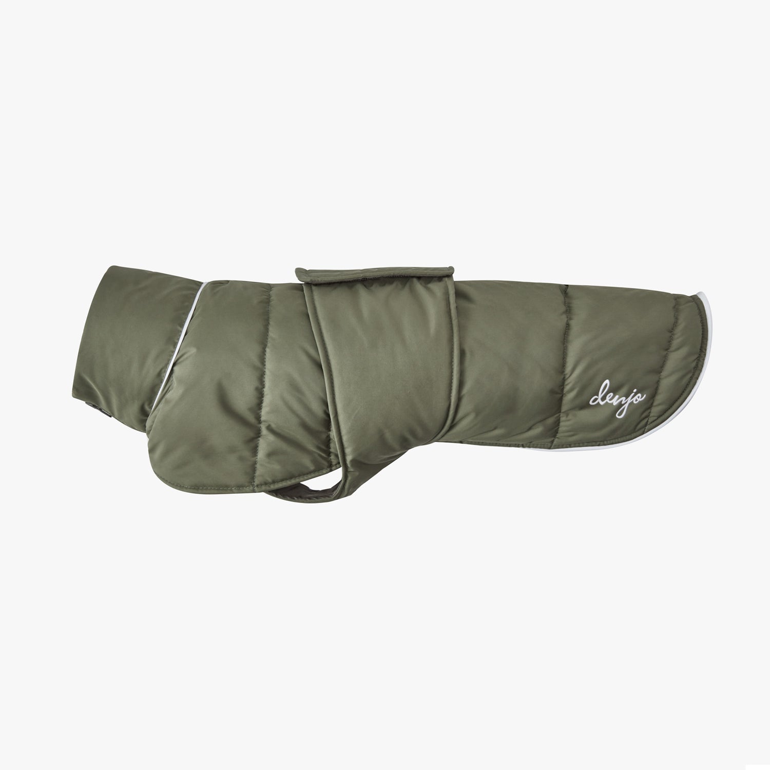 Denjo Dogs Hundtäcke Tax Wool Puffer Olive