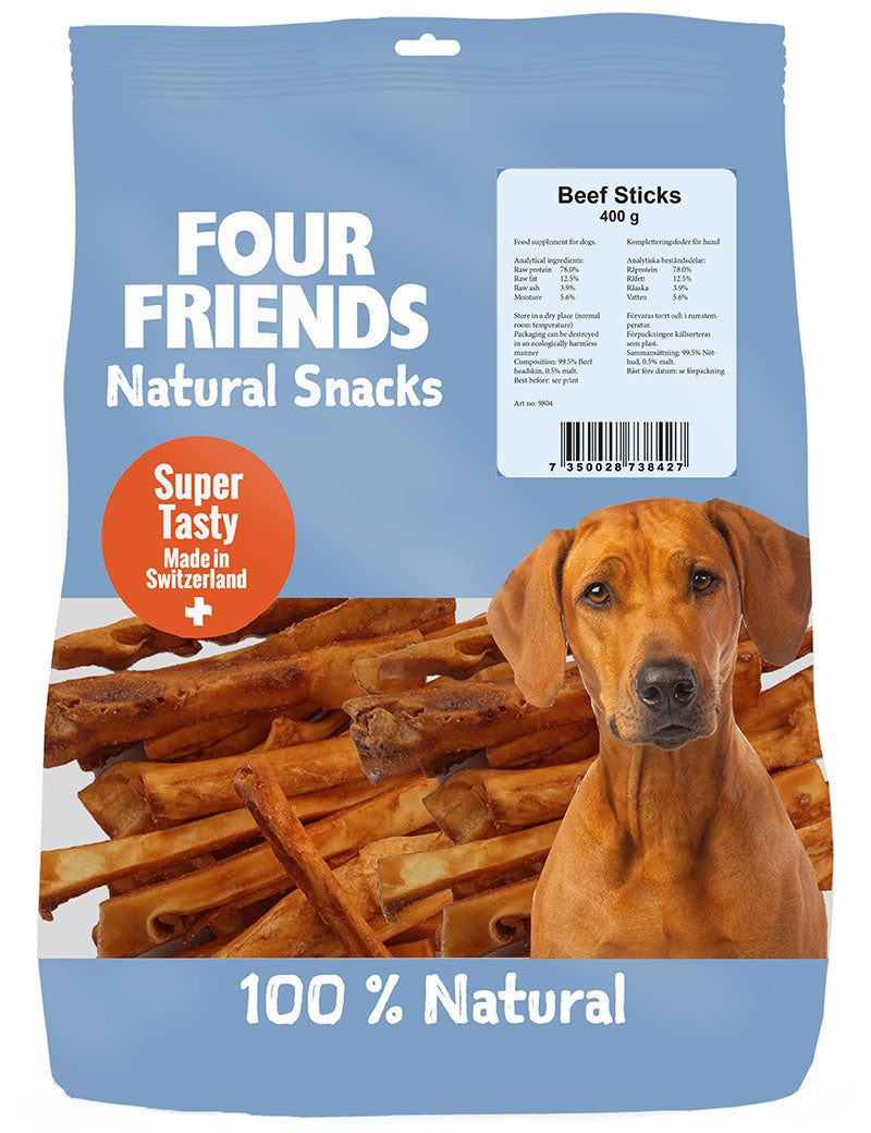 FourFriends Natural Snacks Beef Stick