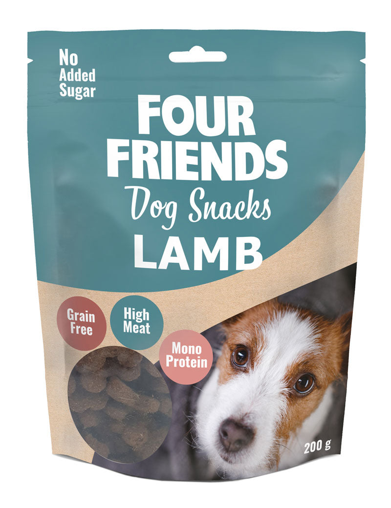 FourFriends Dog Snacks Lamb 200 g x 6 st