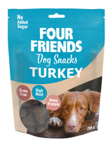 FourFriends Dog Snacks Turkey 200 g x 6 st