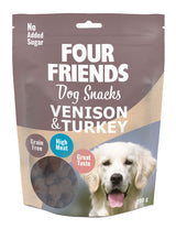 FourFriends Dog Snacks Venison & Turkey 200 g x 6 st