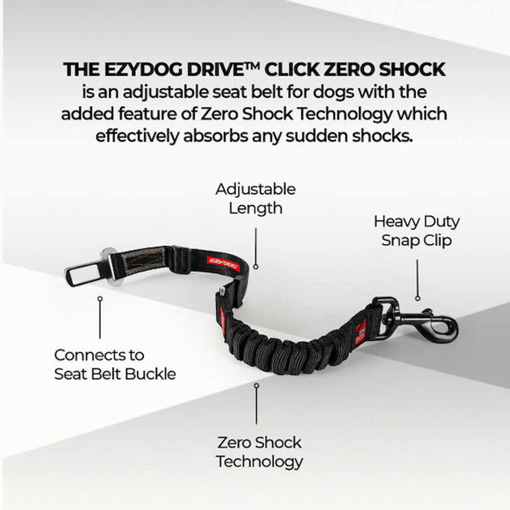 Ezydog Bältesadapter Zero Shock 51-66 cm