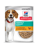 Hills Canine Adult Perfect Weight Chicken & Vegetables 12 x 363 g